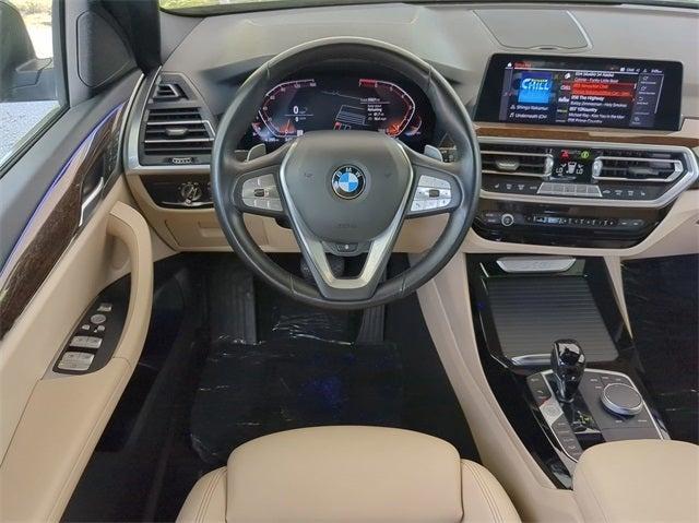 used 2022 BMW X3 car, priced at $33,995