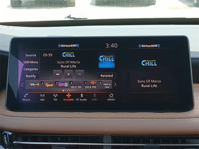 new 2025 INFINITI QX60 car, priced at $69,550