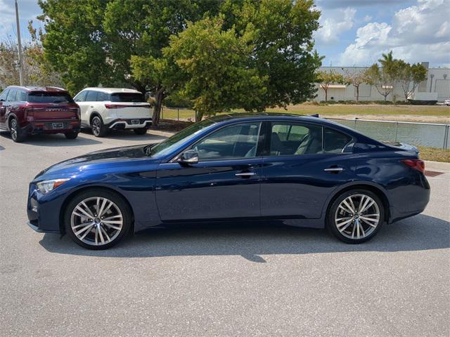 used 2023 INFINITI Q50 car, priced at $34,955