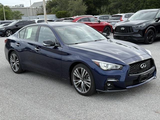 used 2023 INFINITI Q50 car, priced at $35,543