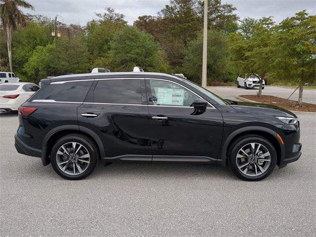 new 2025 INFINITI QX60 car, priced at $59,610