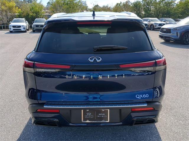 new 2025 INFINITI QX60 car, priced at $59,670