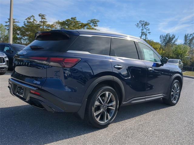 new 2025 INFINITI QX60 car, priced at $59,670