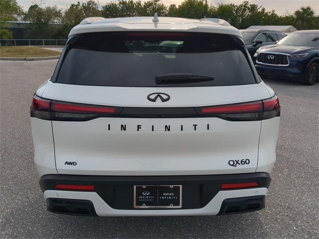 new 2025 INFINITI QX60 car, priced at $62,980