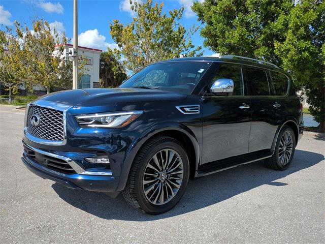 used 2023 INFINITI QX80 car, priced at $57,489
