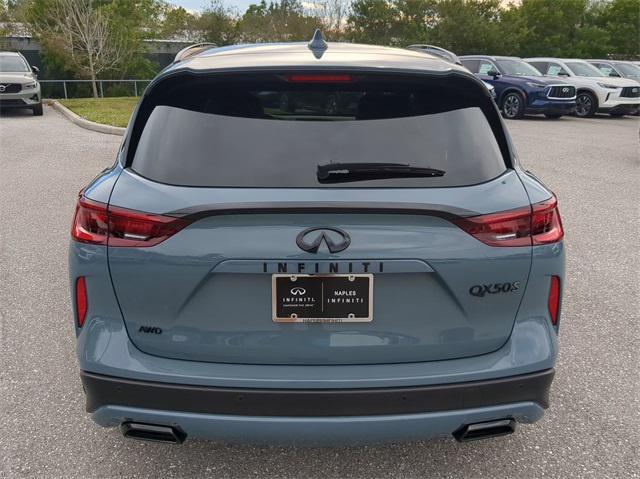 new 2025 INFINITI QX50 car, priced at $53,965