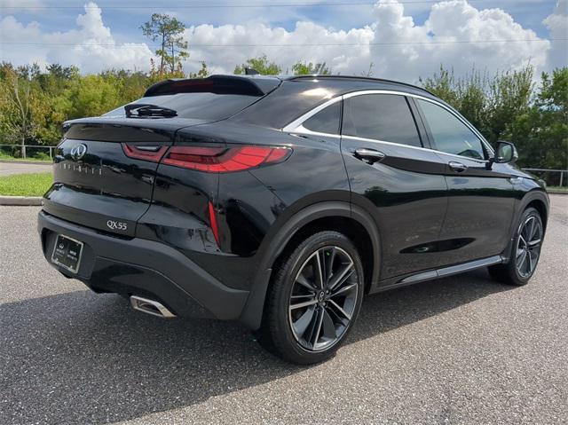 new 2025 INFINITI QX55 car, priced at $47,064