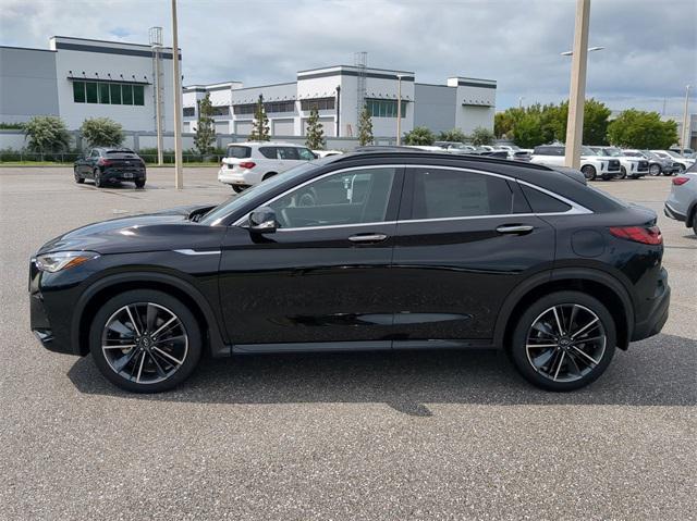 new 2025 INFINITI QX55 car, priced at $47,064