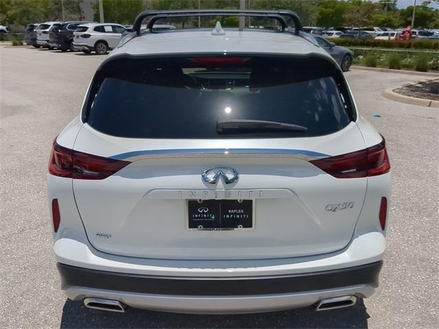 used 2025 INFINITI QX50 car, priced at $39,634
