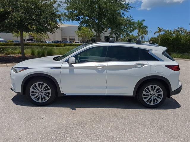 used 2025 INFINITI QX50 car, priced at $39,634