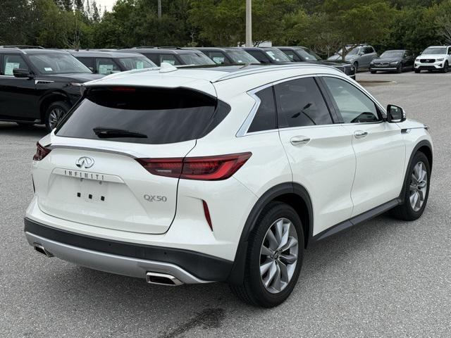 used 2022 INFINITI QX50 car, priced at $31,508