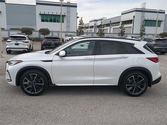 new 2025 INFINITI QX50 car, priced at $54,170