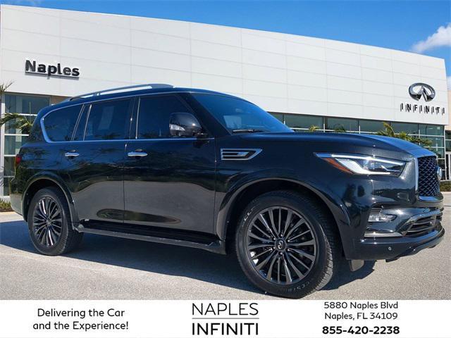 used 2023 INFINITI QX80 car, priced at $56,692