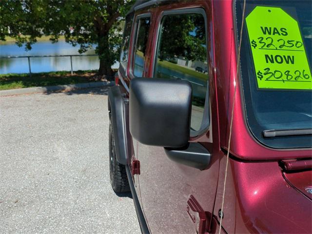 used 2022 Jeep Wrangler car, priced at $29,579