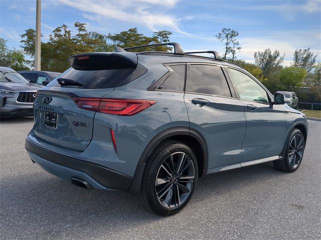 new 2025 INFINITI QX50 car, priced at $54,365