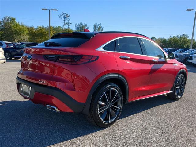 new 2025 INFINITI QX55 car, priced at $58,745