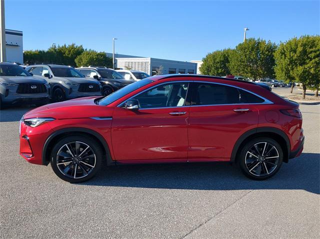 new 2025 INFINITI QX55 car, priced at $58,745