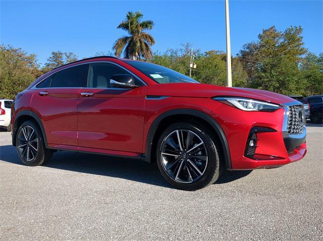 new 2025 INFINITI QX55 car, priced at $58,745