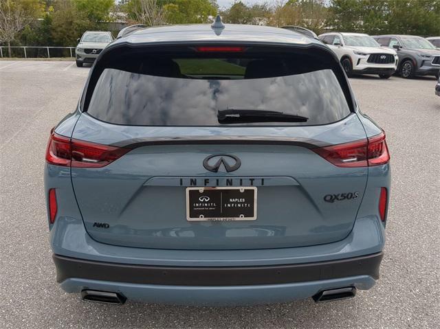 new 2025 INFINITI QX50 car, priced at $54,055