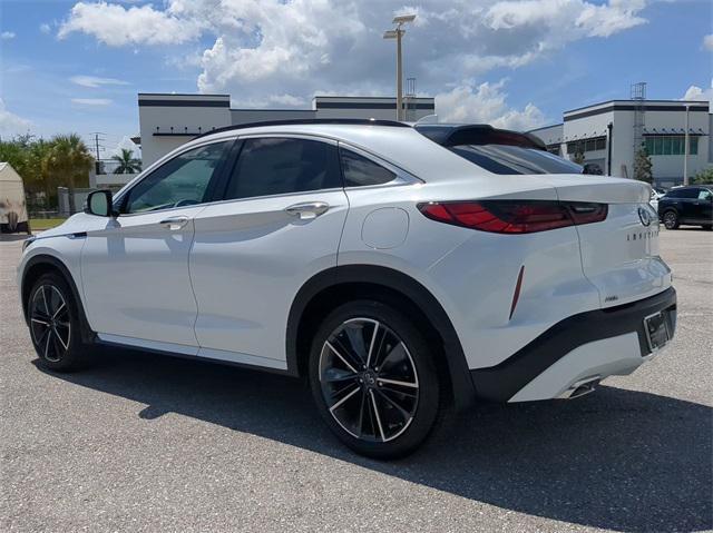 new 2025 INFINITI QX55 car, priced at $52,985