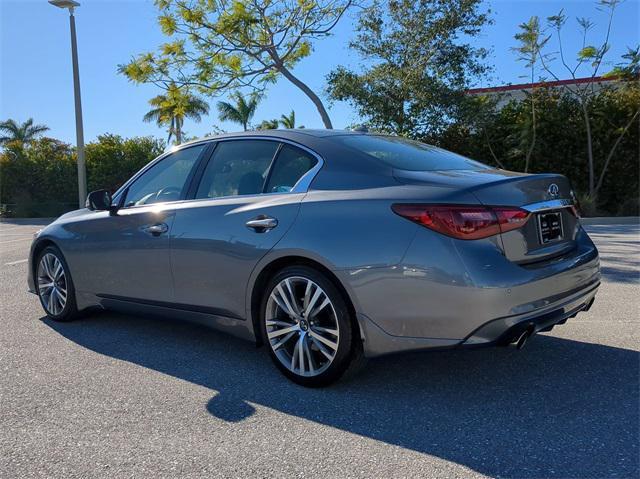 used 2021 INFINITI Q50 car, priced at $29,997