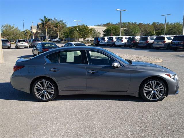 used 2021 INFINITI Q50 car, priced at $29,997