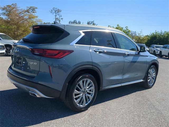 new 2025 INFINITI QX50 car, priced at $49,965