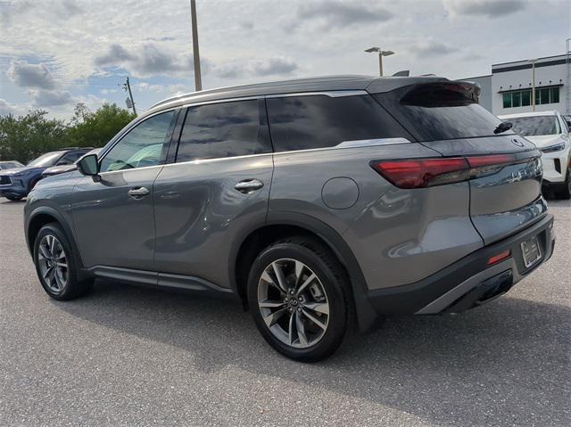 new 2025 INFINITI QX60 car, priced at $58,385