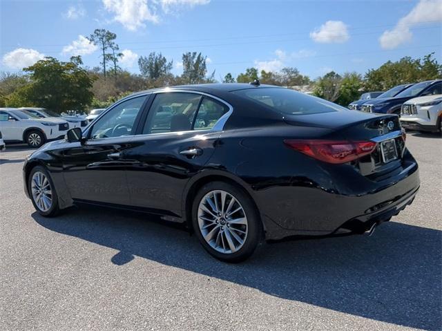 new 2024 INFINITI Q50 car, priced at $45,390