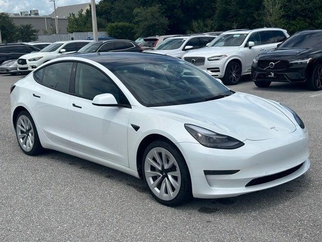 used 2022 Tesla Model 3 car, priced at $24,991