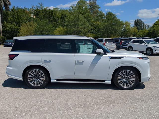 new 2025 INFINITI QX80 car, priced at $93,000