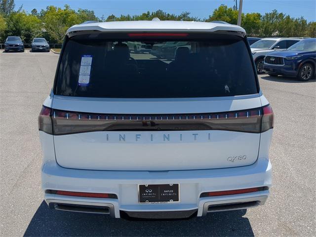 new 2025 INFINITI QX80 car, priced at $93,000