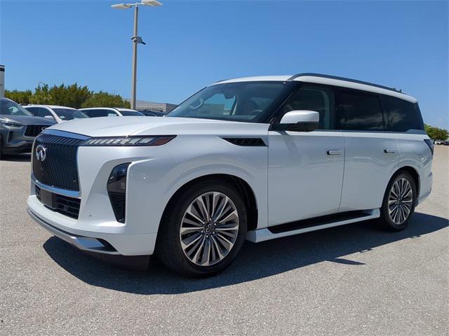 new 2025 INFINITI QX80 car, priced at $93,000