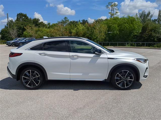 new 2025 INFINITI QX55 car, priced at $52,985