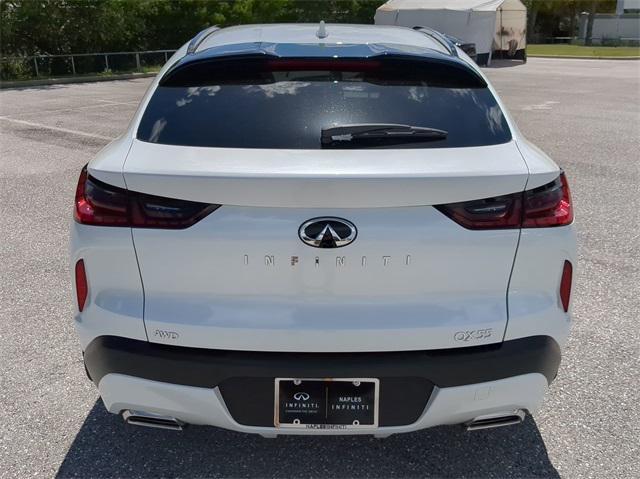 new 2025 INFINITI QX55 car, priced at $52,985