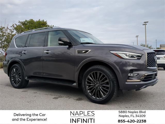 used 2023 INFINITI QX80 car, priced at $54,999