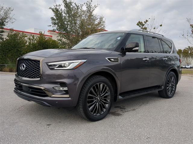 used 2023 INFINITI QX80 car, priced at $54,999