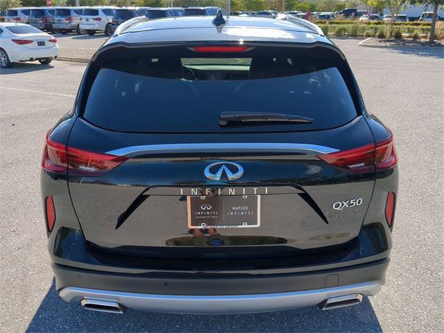 used 2021 INFINITI QX50 car, priced at $34,489