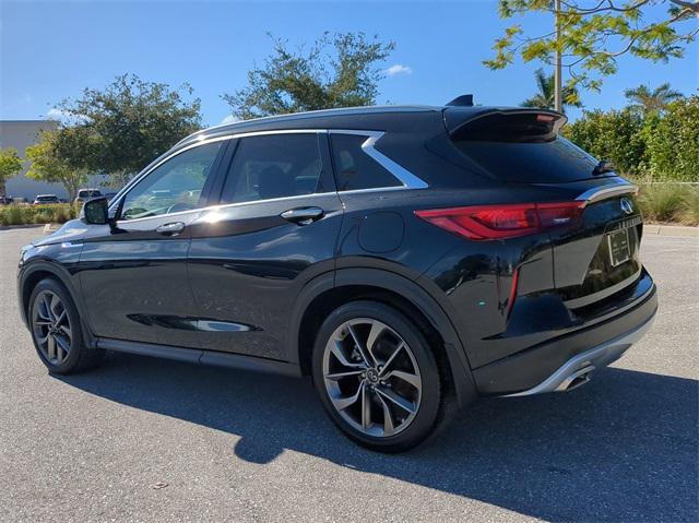 used 2021 INFINITI QX50 car, priced at $34,489