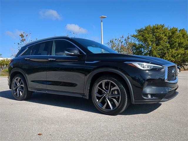 used 2021 INFINITI QX50 car, priced at $34,489