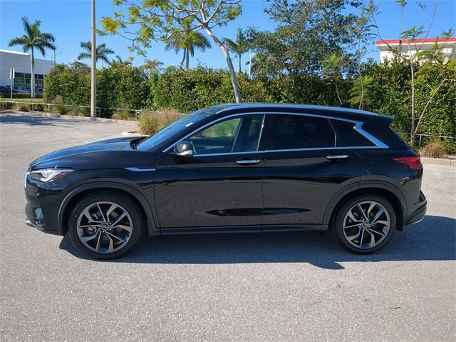 used 2021 INFINITI QX50 car, priced at $34,489