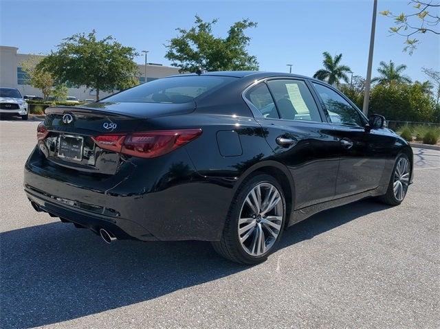 used 2023 INFINITI Q50 car, priced at $39,999