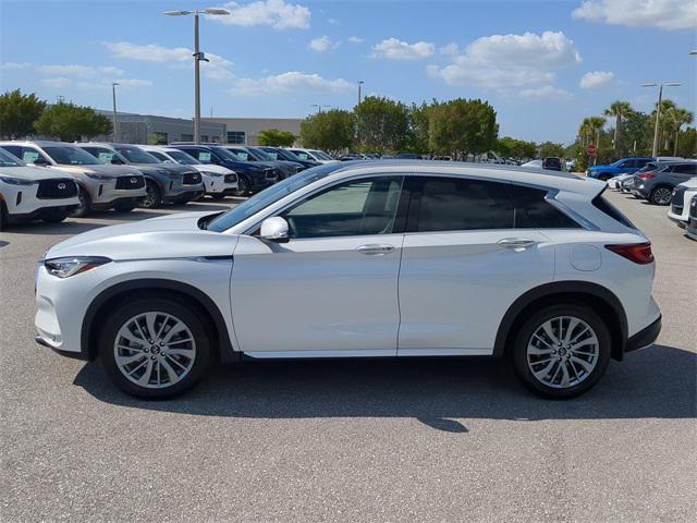 new 2025 INFINITI QX50 car, priced at $49,545