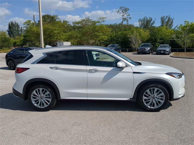new 2025 INFINITI QX50 car, priced at $49,545