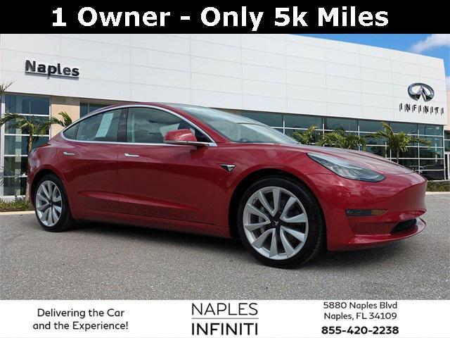 used 2018 Tesla Model 3 car, priced at $24,647