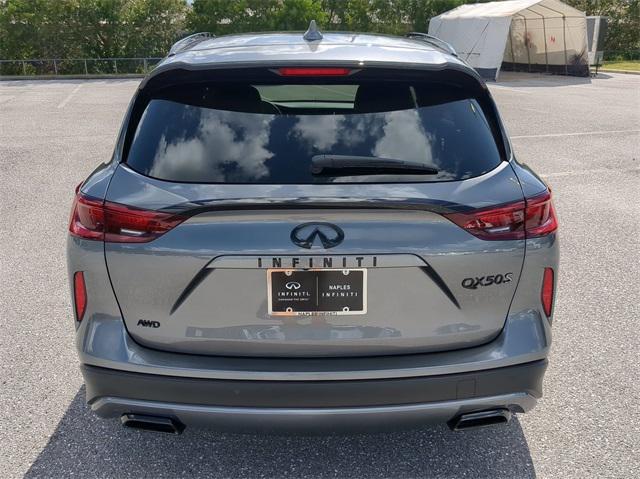 new 2025 INFINITI QX50 car, priced at $53,270