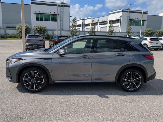 new 2025 INFINITI QX50 car, priced at $53,270