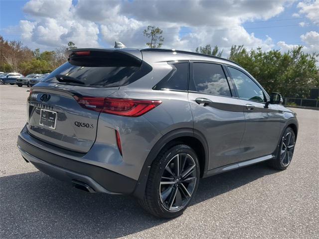 new 2025 INFINITI QX50 car, priced at $53,270