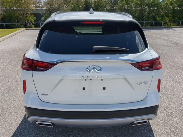 new 2025 INFINITI QX50 car, priced at $50,170