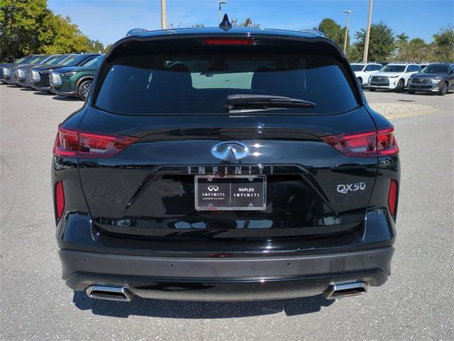 used 2022 INFINITI QX50 car, priced at $27,068